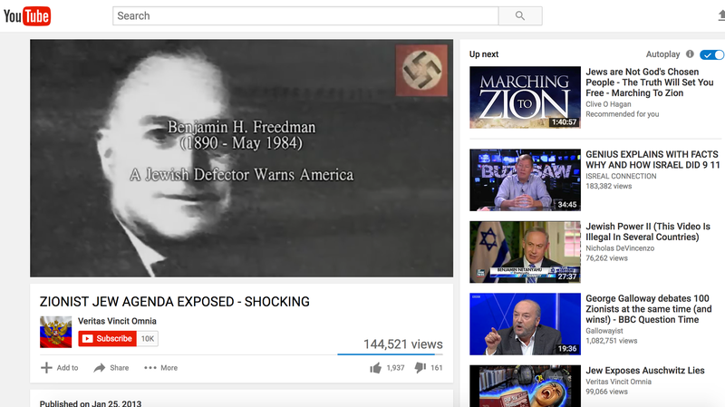 Illustration for article titled YouTube Begins Quarantining Extremist Videos